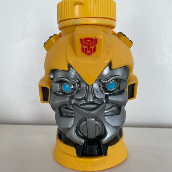 Universal Studios Transformers The Ride 3D Bumblebee Sipper Cup Bottle - Picture 2 of 8